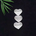 Wholesale Selenite Heart Factory Price Bulk love Shape 4cm Selenite Healing Gemstone Crystals Crafts Selenite Heart