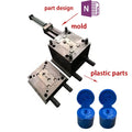 Bottle Cap Injection Molding Tooling Plastic Mould Multi-Cavity Options Mold Long Life Plastic Mold Parts