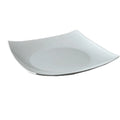 Wholesale Restaurant Dinnerware 12 Inch Novelty Party Serving White Square Melamine Charger Plate