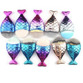 Fashion Style Fish and Shell Shapes Nail Powder Brush Colorful Newest Design Makeup Brush Nail Cleaning Tools Soft Bristles