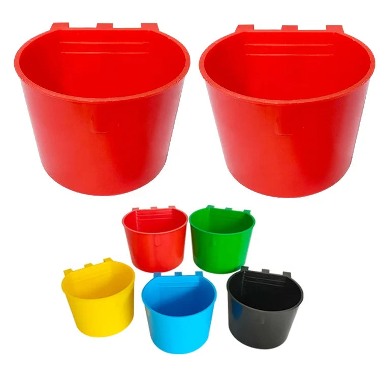 YYB LMB15 Wholesale Cettia Diphone Racing Pigeon Supplies Accessories 1.5L Plastic Black Pigeon Feeder and Drinker
