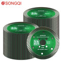 SONGQI Diamond Saw Blades - 4-1/2 Inch Diamond Blade for Angle Grinder 7/8" Arbor Dry/Wet Cutting