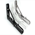 Folding Table Bracket Bench Triangle Adjustable Stainless Steel L Angle Wall Mounting Shelf Metal Folding Table Brackets