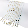 Hot Selling Multi-Color Anti-Slip Beaded Eyewear Strap Fashionable Anti-Lost Eyeglass Lanyard Chain Eyeglasses Parts