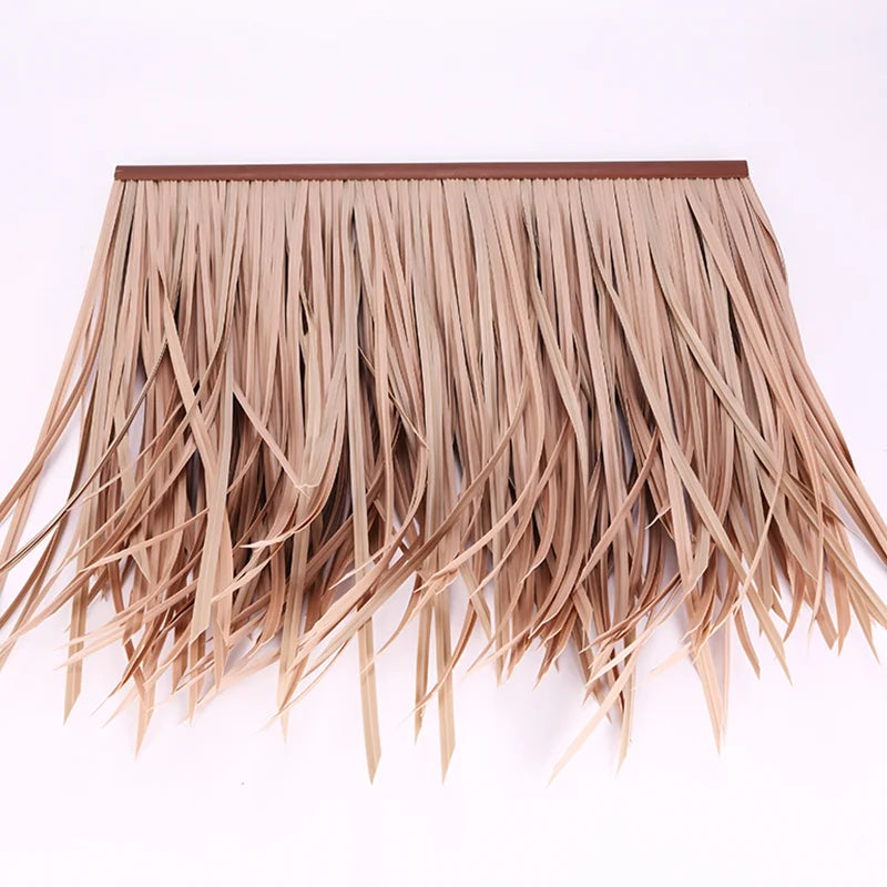 Waterproof Plastic Roof Rattan Fire Resistant Thatch Roofing Synthetic Thatch Roofing Artificial Synthetic Artificial Thatch