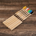 Eco Friendly Natural  Wholesale 100% Natural Replacement Head Brush Bamboo Toothbrush