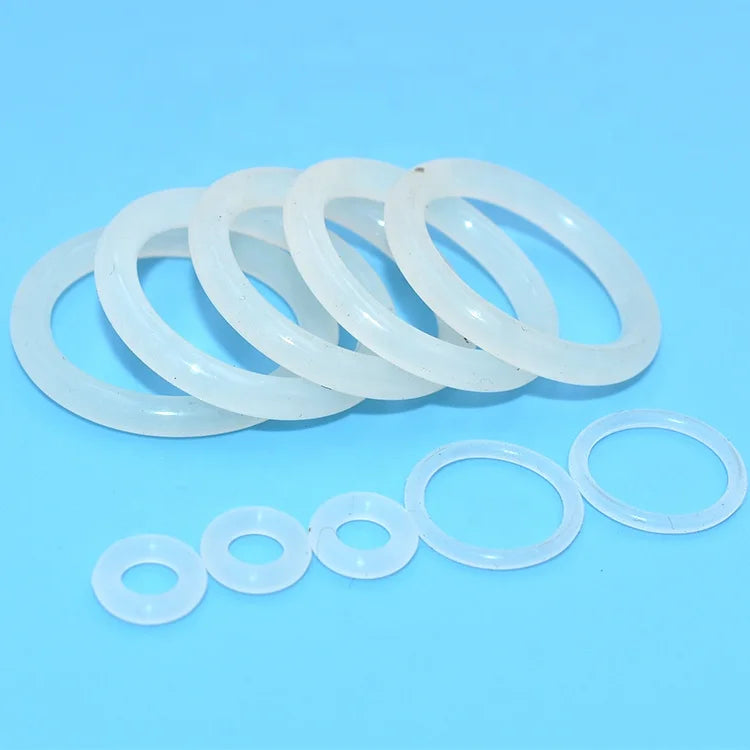 Factory Price Promotional Good Quality Food Grade Oring Seal Clear Color Rubber Silicon O Rings O-Ring