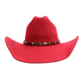 Wholesale High Quality Classic 100% Australian Wool Felt Wide Brim Casual Outdoor Sports Adjustable Unisex Fashion Western