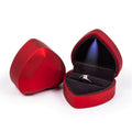 Creative LED Lamp Type Jewelry Box for Ring Pendant and Gift Boxes