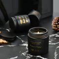 Luxury Aromatherapy Scented Spiritual Glass Candle Jar Home Decoration Private Label Natural Soy Wax Candle