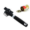 Safety Smooth Edge Side Cut Manual Can Opener with Soft TPR Handle