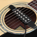 TSAI 12 Hole Clip on Sound Pickup Microphone Wire Amplifier Speaker for Acoustic Electric Guitar Transducer Guitar Accessories MegaBDM