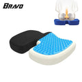 Coccyx Orthopedic Seat Cushion Egg Memory Foam Cooling Gel Seat Cushion