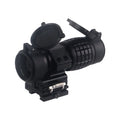 Mzj Optics Tactical 3x Magnifier Lens with Flip to Side Mount for Hunting Magnifier Scope