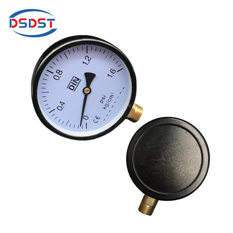 Loft Industry Male Threaded Decorative Digital Pressure Gauges Water Pipe Lamp Kitchen Diy Home Decor