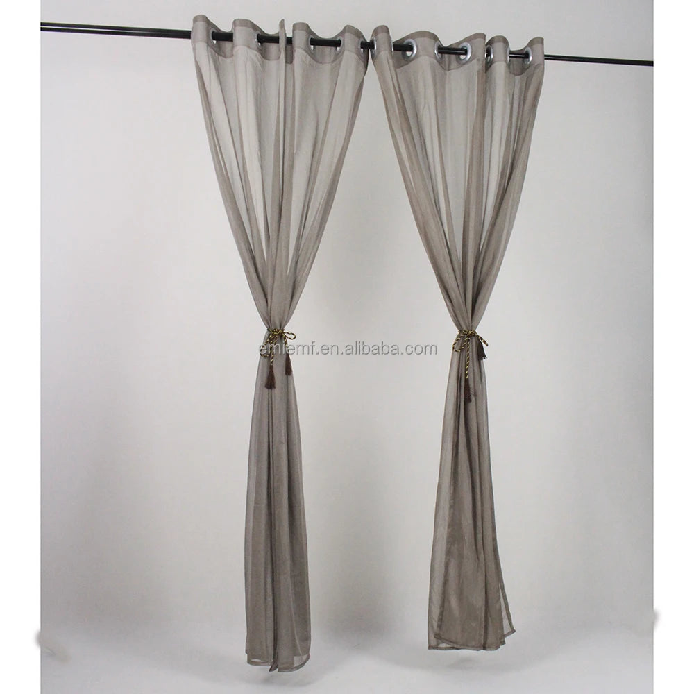 EMF SHIELDING Emf Shielding Curtains 100% Silver Fiber Fabric Block Emf Curtains