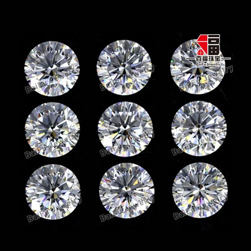 Baifu Jewelry 5A High Quality Cubic Zirconia 10 Hearts and 10 Arrows Cz MegaBDM