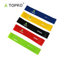 TOPKO Wholesale Indoor Leg Short Trainer Latex Fitness Elastic Resistance Bands Set Bandas De Resistencia