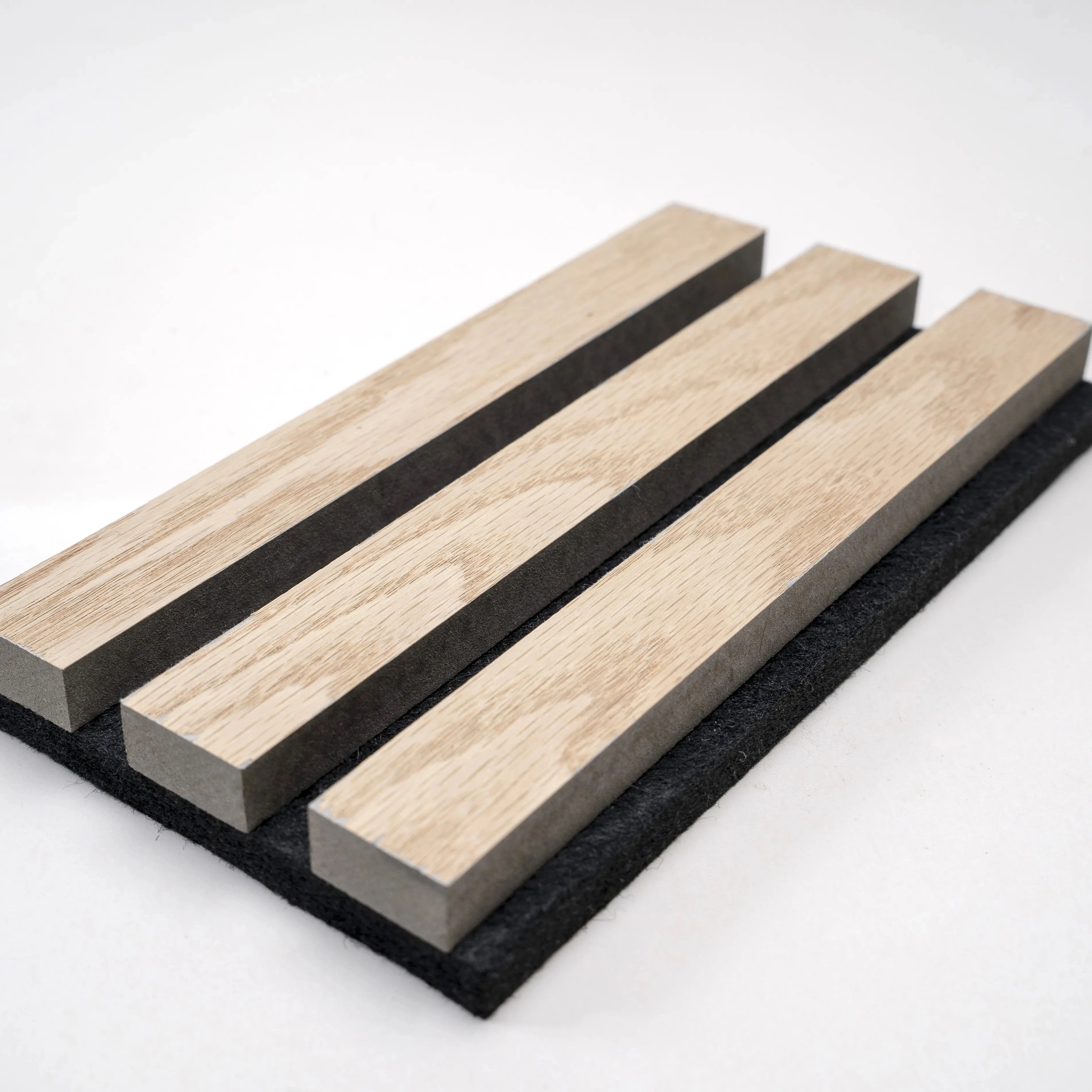 MDF Wooden Strip Sound-absorbing Board PET Acoustic Panels for Wall