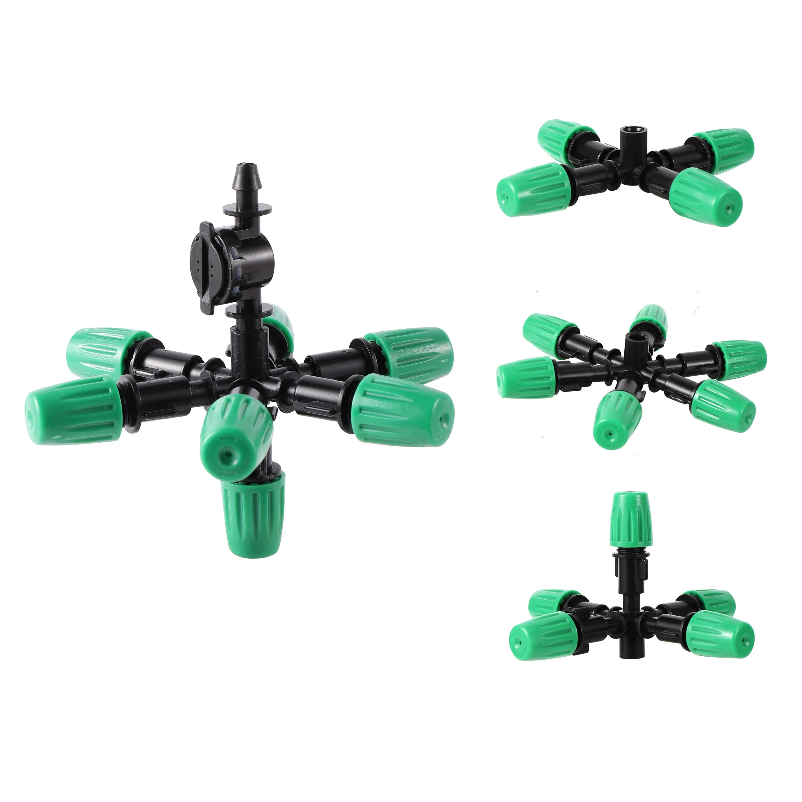 Garden Farm Irrigation System Atomizing Watering Micro Mist Sprinkler Sprayer Fogger Nozzle Humidification Kit