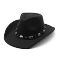 Popular Unisex Adult Cowboy Hat Custom Private Logo Brand Acceptable for Travel Party Casual & Outdoor Scenes Made Faux Felt
