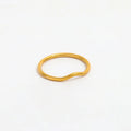 Joolim Jewelry Wholesale 18K Gold Plated Fine Lines Arrow Stainless Steel Rings for Women Rings