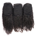 Wholesale 4A Kinky Curly Drawstring Ponytail Human Hair 12A Brazilian Virgin Human Hair Ponytails