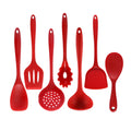 Household Kitchen Special Accessories Silicone Spatula Baking Seven-Piece Set