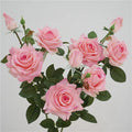 3 Heads Wholesale Artificial Hand Feel Moisturizing Flower Real Touch Rose Flowers for Home Wedding Decoration False  Flowers