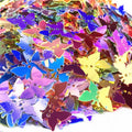 DIY Handmade 13mm Small 2-Hole Sequins Filmed Gold Shiny PVC Bulk butterfly Beaded Sewing Holographic Loose Sequins for Costume