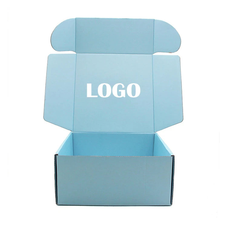Good End Customized Printed Corrugated Folders with Recycled Materials Matt Lamination & Embossing for Socks & Fur Packaging