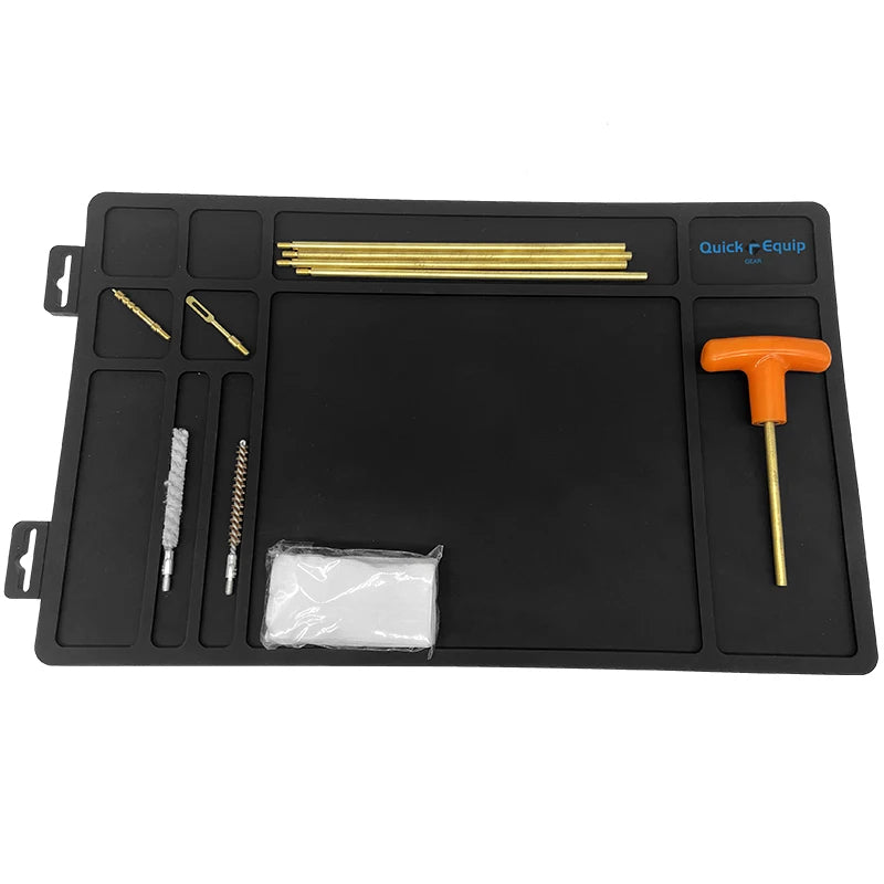 Rubber Repair Mat Anti-Slip Magnetic Gun Maintenance Mat Gun Cleaning Kit Mat