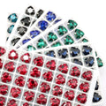 12mm 24Colors New Popular Claw Sew on Rhinestones High Quality Crystal Glass Sew on Stone Sewing Rhinestone for Diy Accessories