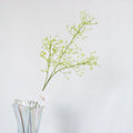 TG059 Natural Style Long Stem Single Babysbreath Flower Artificial Silk Flowers Home Wedding Decorative Flower for Living Room