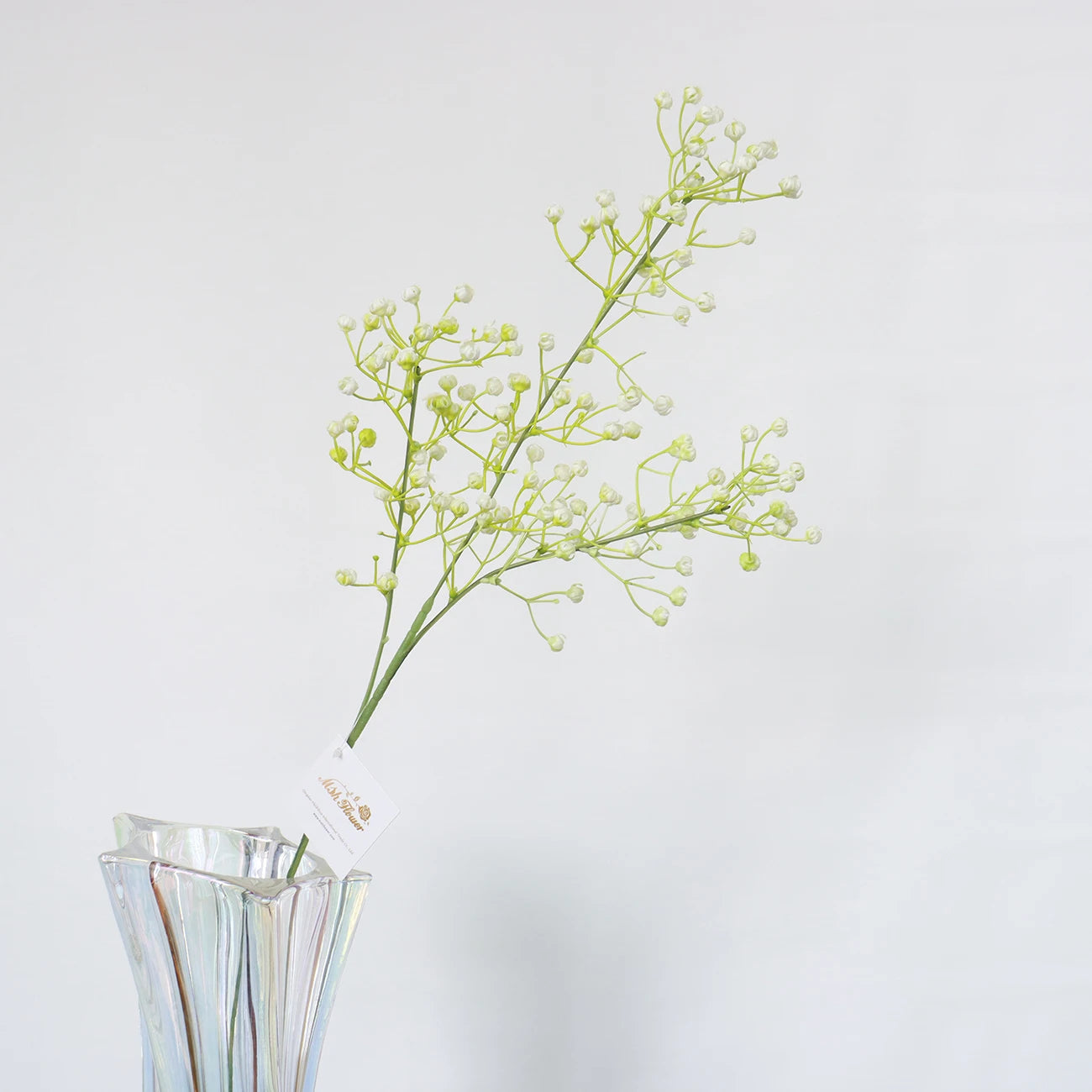 TG059 Natural Style Long Stem Single Babysbreath Flower Artificial Silk Flowers Home Wedding Decorative Flower for Living Room