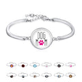 Live Love Rescue Chihuahua Great Dane Golden Retriever Dog Paw Print Cat Mom Butterfly Horses Horse Bangle Bracelet for Women