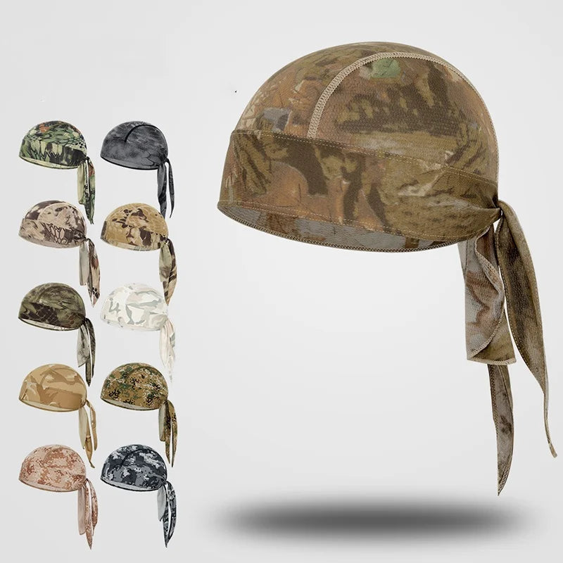 Outdoor Sports Quick Dry Cycling Caps Men's Headband Bicycle Riding Running Windproof Cap Cycling Beanie