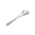 Custom logo Big Metal Cosmetic Stainless Steel Spoon Spatula Face Spoon Beauty Tool  Skincare Cream Spoon