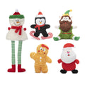 2022 Wholesale OEM&ODM Custom Squeaky Dog Toy Plush Material Christmas Plush Dog Toys for Christmas