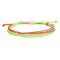 Handmade Wholesale Charm Bracelet Wax Rope Waterproof String Thread Adjustable Bohemian Style Color Bracelets for Jewelry