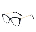 Ready to Ship New Fashion Cat Eye Anti Blue Light Blocking Glasses Trendy Optical Glasses Eyeglasses Frames Women