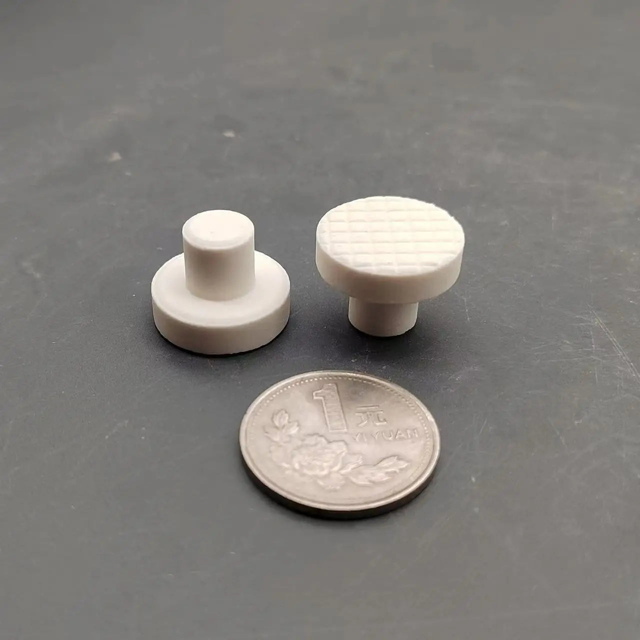 20mm New Ceramic Coral Frag Plug 10mm*10mm Feet Aquarium Ceramic Plate JINAN NOVA H-6