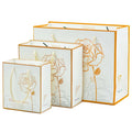 Custom Logo Biodegradable Art Paper Gift Bags for Supermarket Exhibition & Promotion-Thank You Shopping Bags