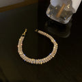 Shiny Iced Out Cubic Zircon Bracelet Tennis Bracelet Women Diamond Fashion Jewelry Bracelet