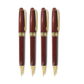 Factory Direct 1.0mm Rosewood Pen Cheap Price Promotional Business Gift Sports Logo Ballpoint Pen Custom Writing Refill