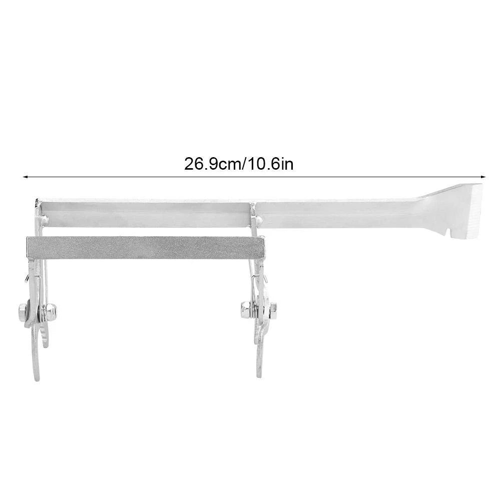 Stainless Steel Bee Beehive Frame Capture Clamp Grasp Bee Frame Clamp for Lift Bee Frame