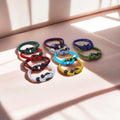 Fashion Simple Cool Adjustable Milanese Rope Stainless Steel Horseshoe Buckle Bracelet for Men Women