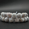 Natural Matte Maifanite Jasper Gemstone Loose Beads for Jewelry Making DIY Handmade Crafts Bracelet Necklace