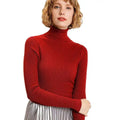 Custom Ladies Sweater Long Sleeve Womens Clothing Winter Knitted Pullover Casual Women Turtleneck Sweater