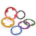 104 BCD 32/34 T Round Shape Narrow Wide Bicycle Crank for MTB Road Bike Crankset Single Speed Bicycle Crank Parts  Chain Wheel